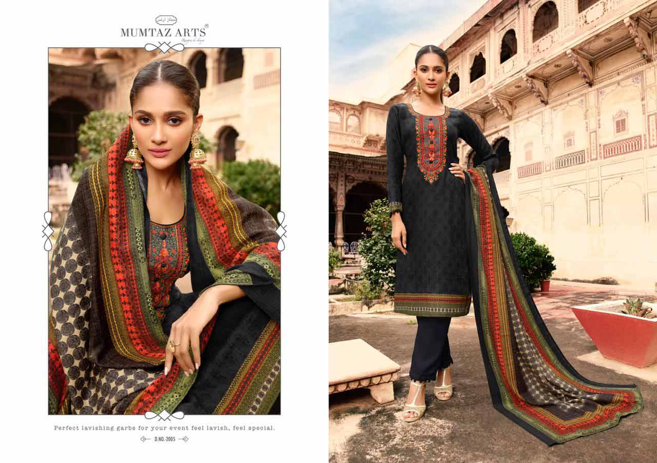 Mumtaz Art Cashmere Vol 1 Karachi Work Suit Mumtaz Art Cashmere Vol 1 Karachi Work Suit